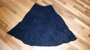 Skirt-to-Cape Upcycle