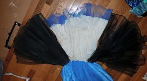 matching "fin" petticoats.