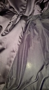 Satin fashion fabric and lining fabric