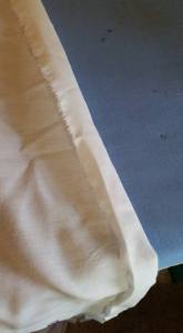 Pressing in the casing.