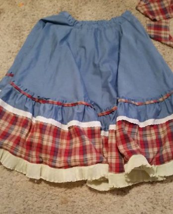 modified circle skirt