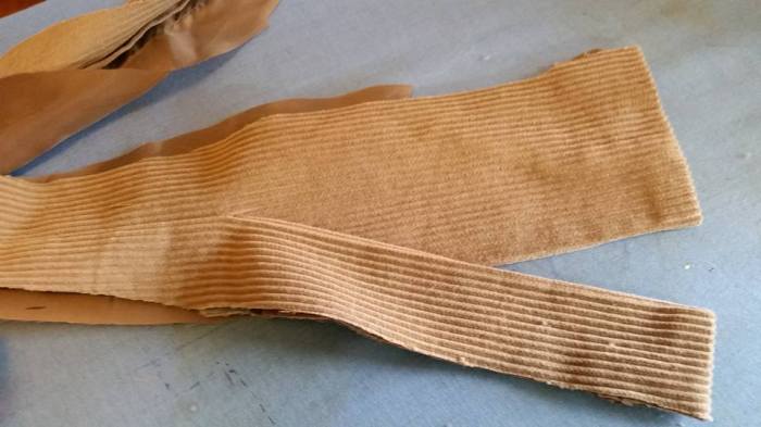 back placket was removed