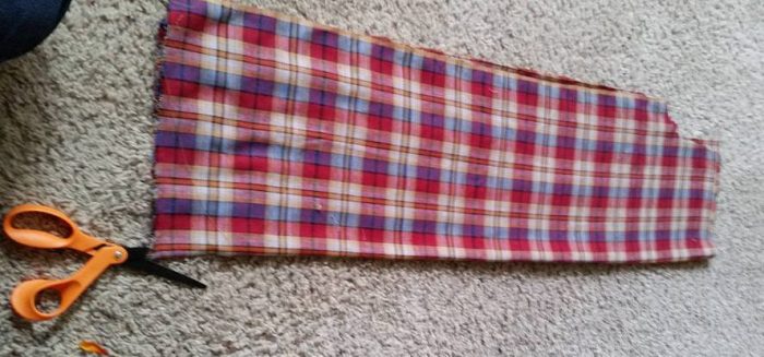 cutting sleeves down center for insert