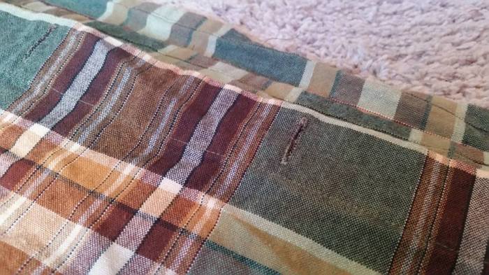 Surprise!  A shower curtain.