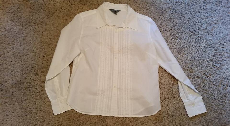 nice white blouse