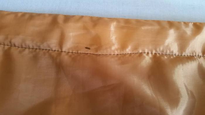 pins placement transferred to marker dashes for altering