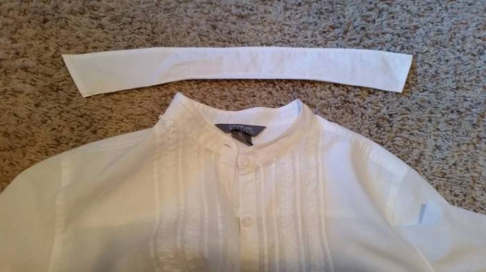 collar removed from the band