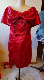 2nd dress (with applique on the front)