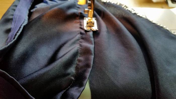 attaching the lower sleeve