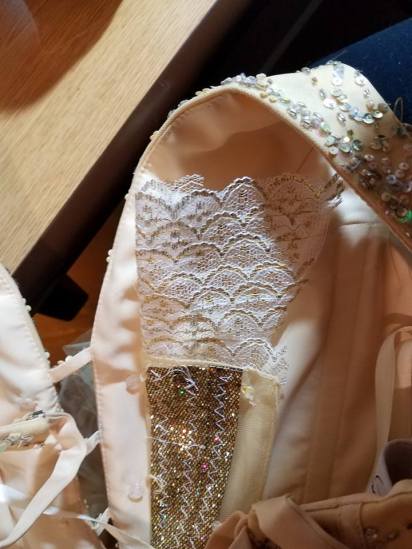 embellished modesty panel