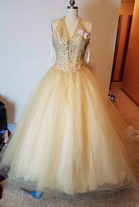 front after net is trimmed