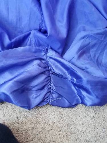 center front fold for length