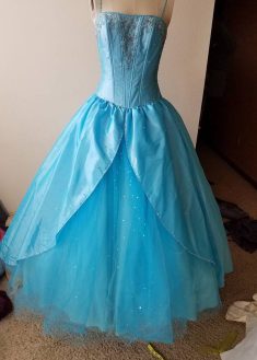 original aqua dress