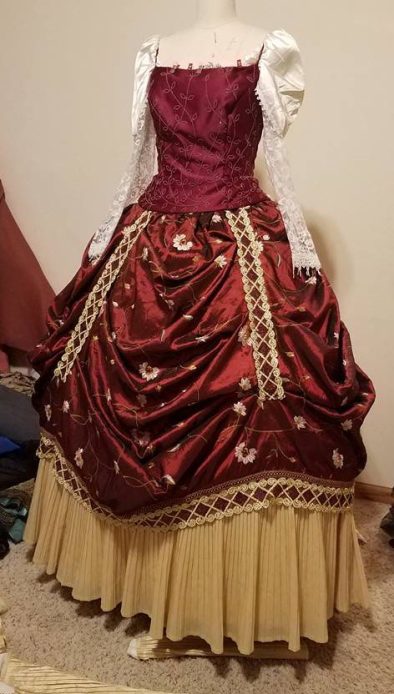 bodice color???  sleeve???  acceptable???