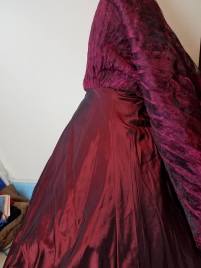 pulling over the hoop