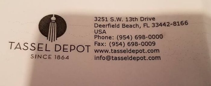 tassel depot information