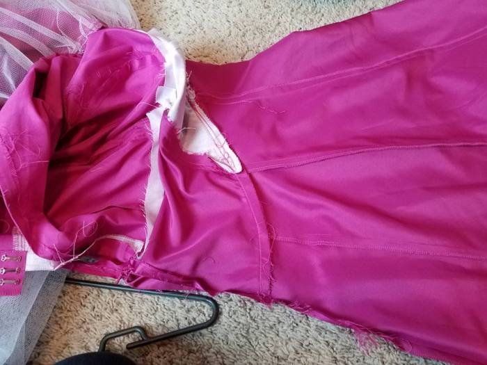 deconstructing the ink dress