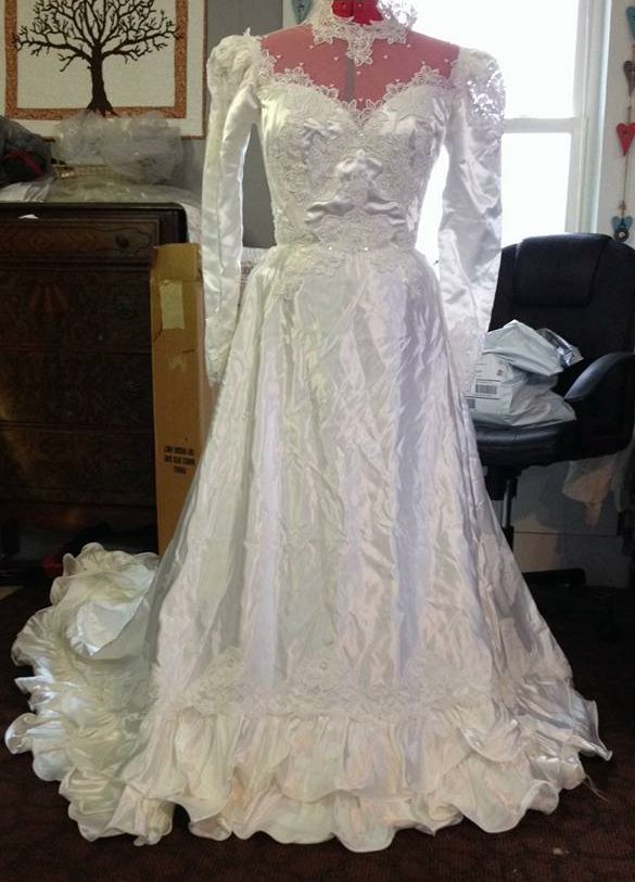 wedding dress out of the box, Cinderella