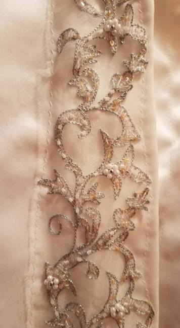 detail of jacket trim