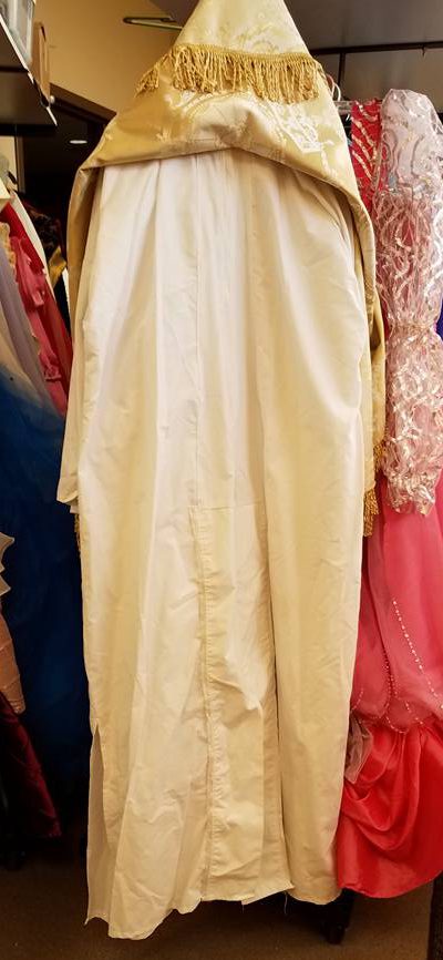 under tunic--religious figure