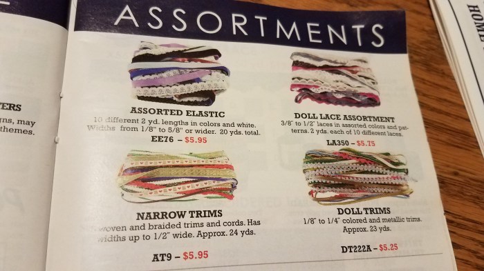 catalog page from Home Sew