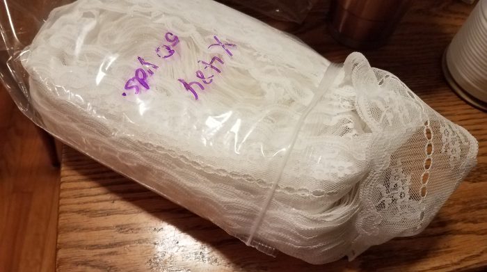 white lace from Home Sew