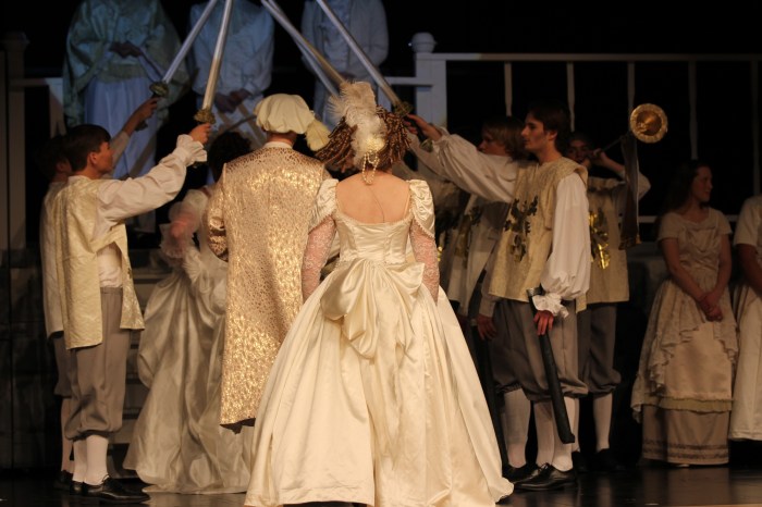 Knights at the wedding