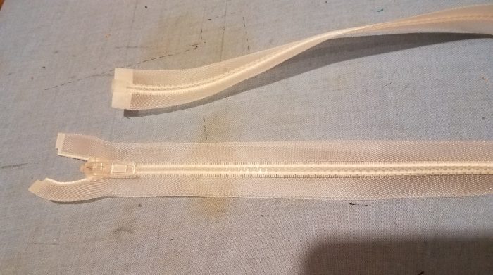 clear zipper from Home Sew