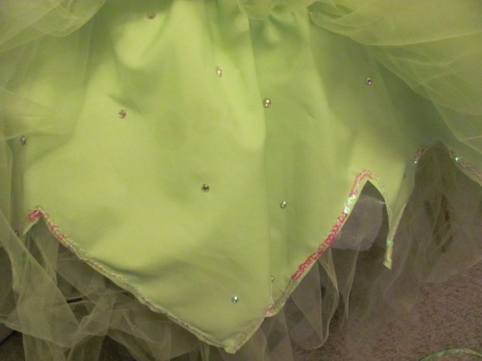 string sequins and hotfix gems