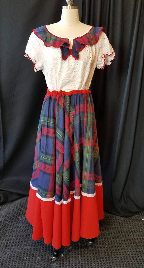 blouse and skirt, dress #4