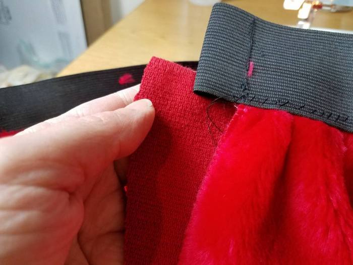 extra fabric tab for coverage