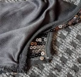 difference in length of two sides of new seam