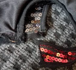 just enough space to attach the strap