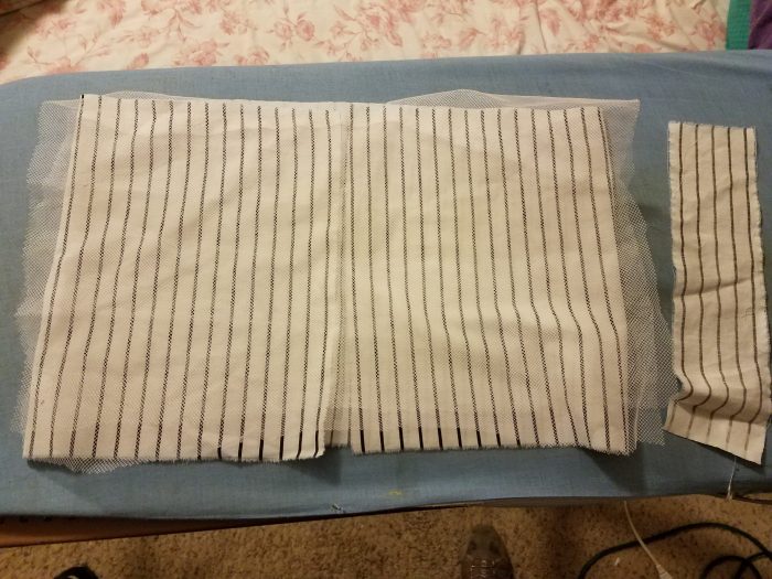 bow parts, loops and center tie