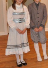 Jemima in Costume Parade mode