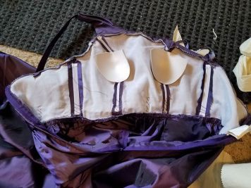 lining removed from dress